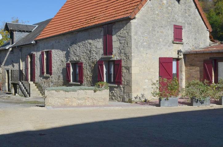 Gîte pour 6 personnes, avec terrasse dans Courcelles Sur Vesles
