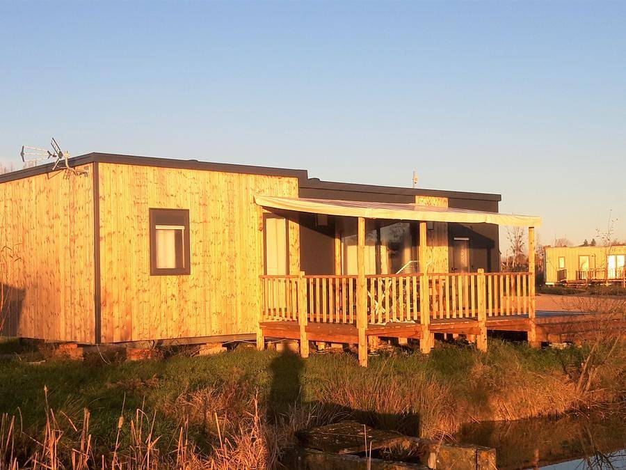Lodges de Blois Chambord - Mobilheim 6 personen - Premium Cottage Am Ufer Eines Teichs in Mont-près-Chambord, Sologne