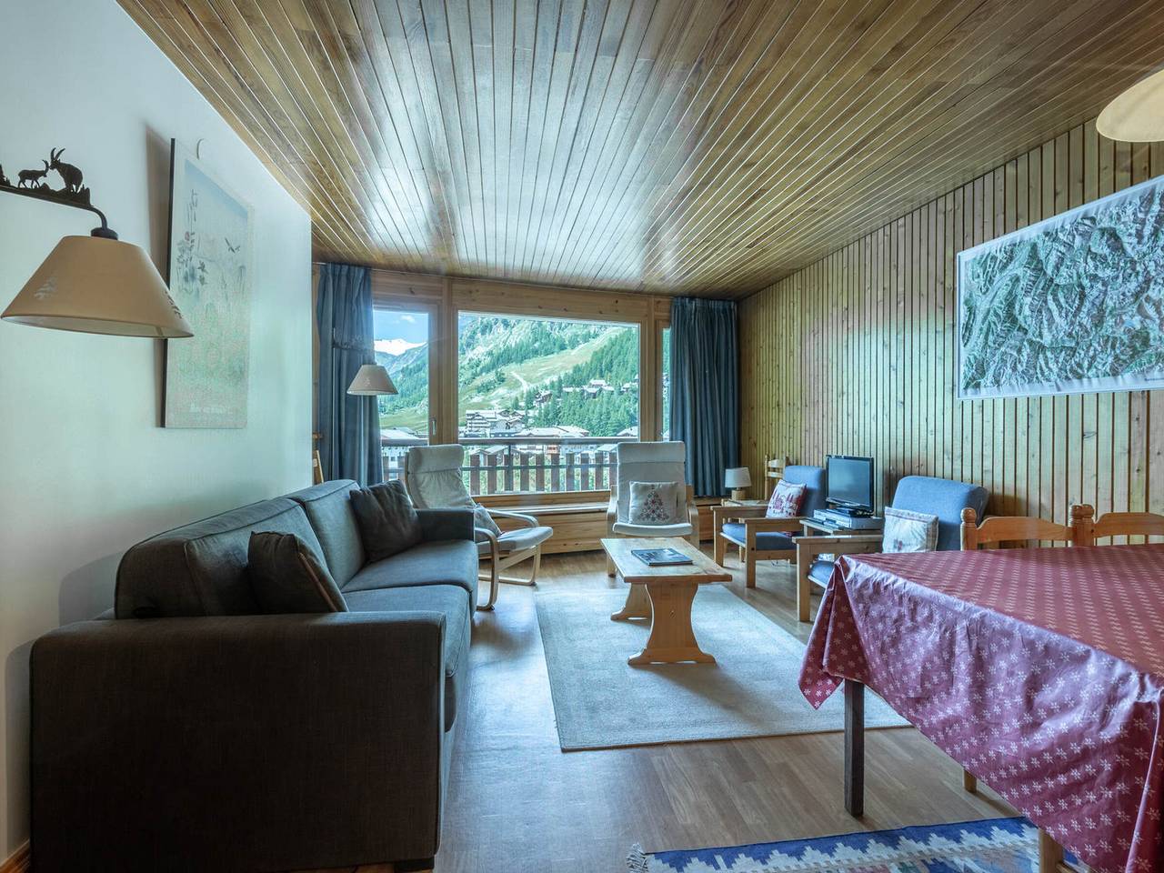 Appartement De Vacances pour 6 Personnes dans Val-d'Isère, Espace Killy