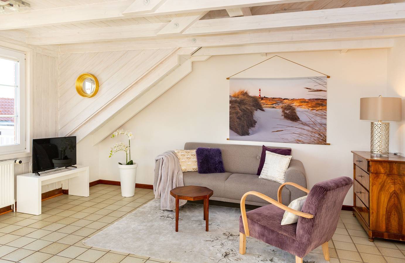 Ganze Ferienwohnung, Haus Sanhuk - Ferienwohnung Milchreis in Wittdün, Amrum