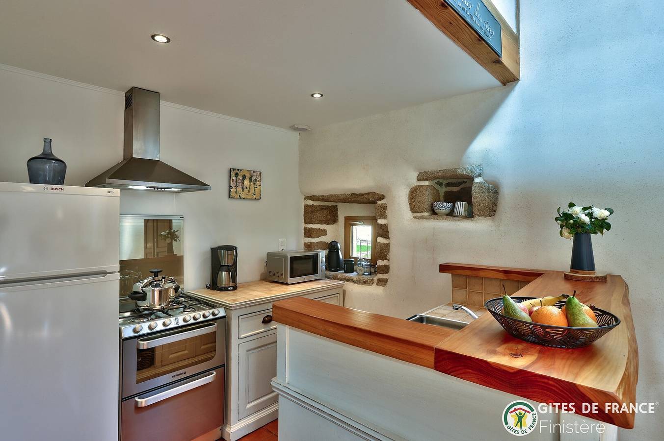 Casa de huéspedes para 2 personas con jardín in Plozévet, Côte de Cornouaille