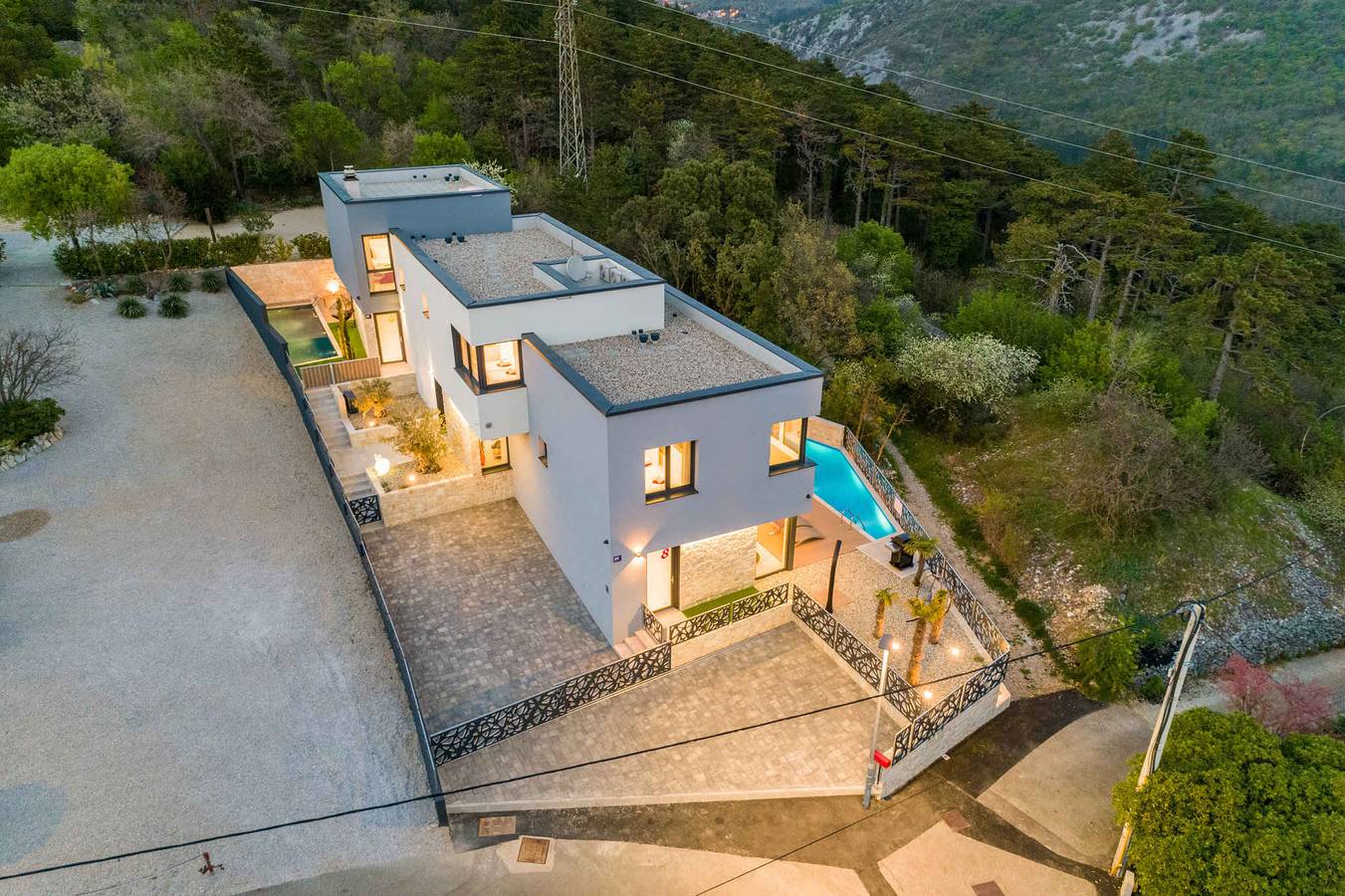 Villa modern eingerichtet mit Swimmingpool in Crikvenica, Primorje-Gorski Kotar