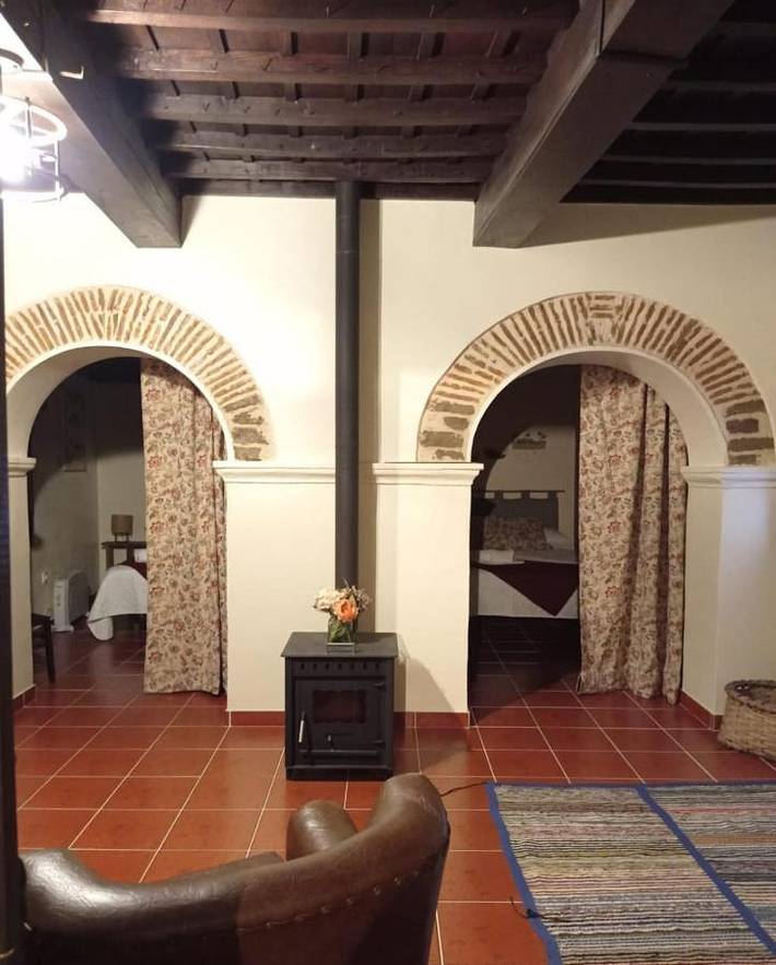 Casa rural para 6 personas, con vistas y jardín en Valle del Alagón - 3