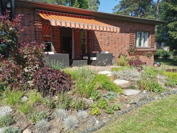Ferienhaus für 5 Personen, mit Terrasse und Garten sowie Ausblick in Michendorf