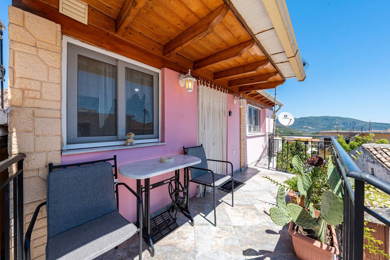 Cały apartament, Apartament wakacyjny dla 3 osób z balkon in Korfu