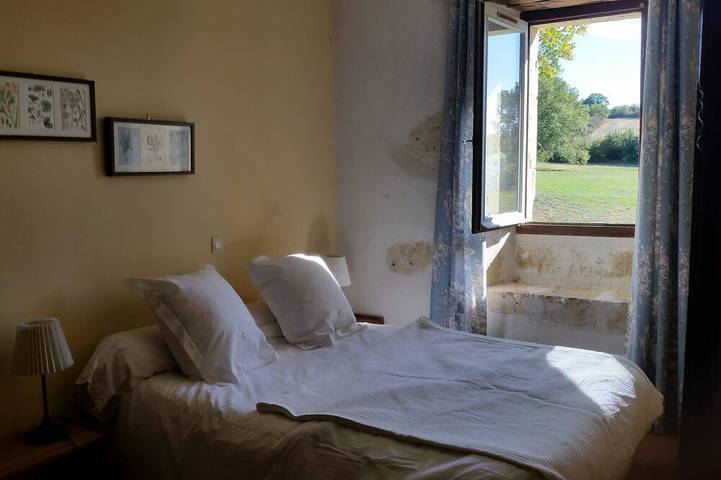 Maison d’hôte pour 4 personnes, avec piscine dans Magnas