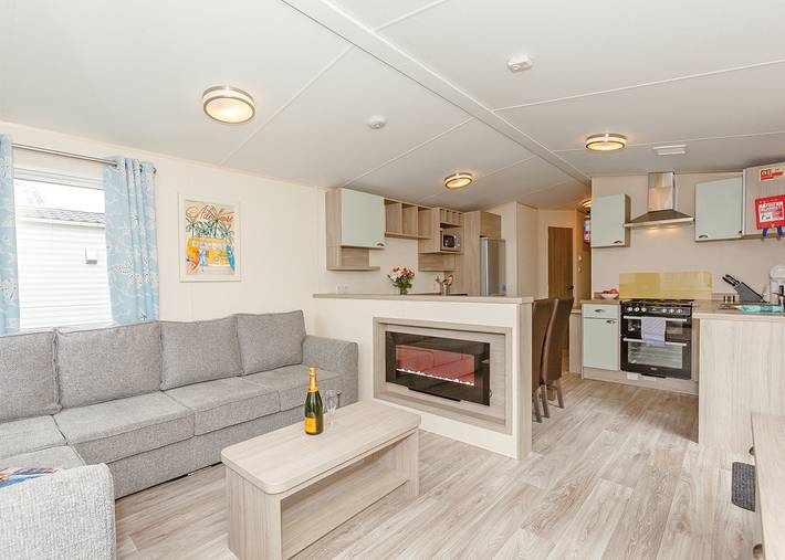Caravan for 4 people in North-Wales