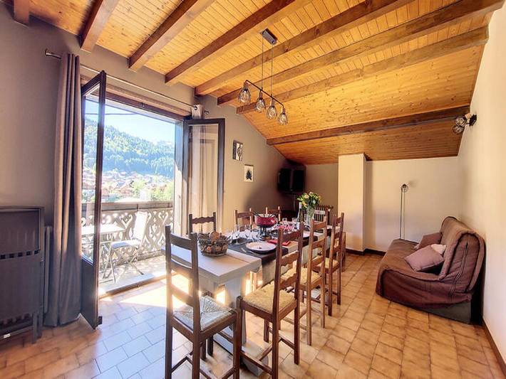 Appartement de vacances pour 9 personnes, avec balcon