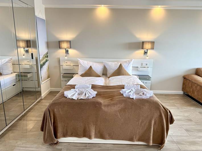 Ganze Wohnung, Falkennest – Modernes, zentrales App. mit Balkon, Pkw-Stellplatz, Wlan. in Westerland, Sylt (Gemeinde)