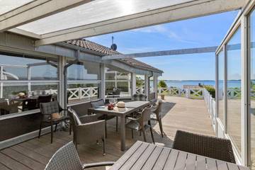 Ferienhaus für 6 Personen, mit Whirlpool und Sauna sowie Terrasse, mit Haustier in Egsmark Strand