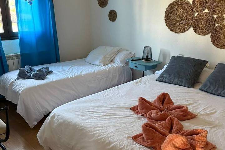 Disconnect between mountains, with gym, music room and cinema (pets allowed). in Bustarviejo, Communaute de Madrid