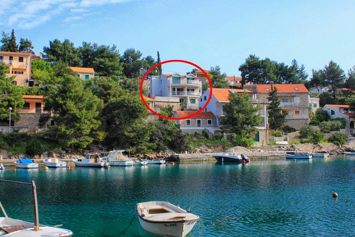Ferienwohnung für 2 Personen, mit Balkon/Terrasse, mit Haustier auf Hvar