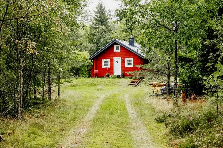 Ferienhaus für 4 Personen, mit Terrasse und Sauna