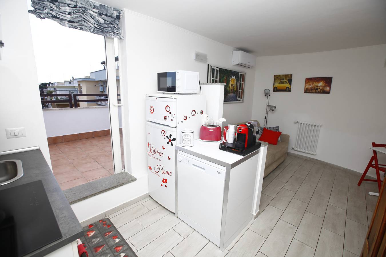 Vakantiehuis 'Gianicolo House' met privéterras, Wi-Fi en airconditioning in Rome, Provincie Rome
