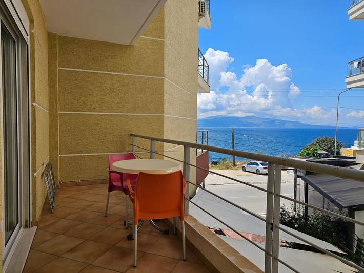 Studio dla 2 osób, z balkon w Saranda