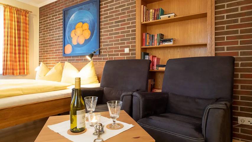 Ferienwohnung für 2 Personen, mit Terrasse und Garten auf Spiekeroog