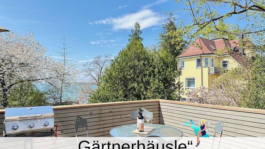 Ferienwohnung für 4 Personen, mit Seeblick und Ausblick sowie Balkon - 1
