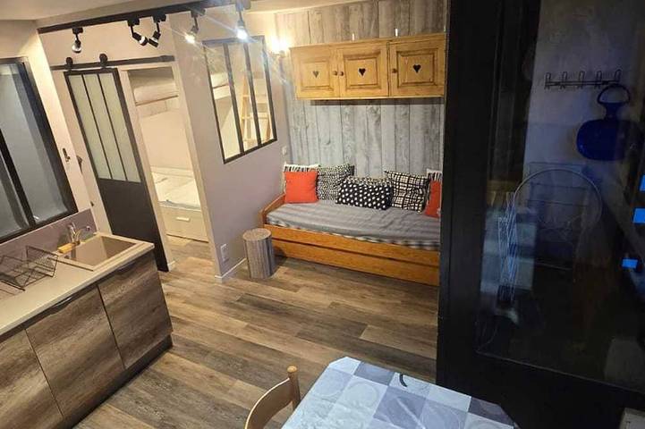 Geheel appartement, Beautiful 2-Bedroom Apartment with Balcony in the Heart of Les Belleville, Ski-In/Ski-Out in Les Menuires, Saint-Martin-de-Belleville