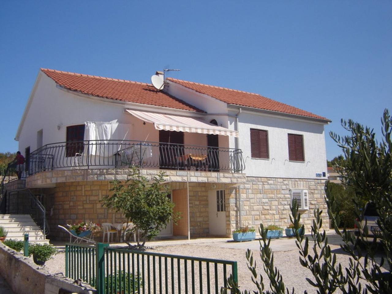 Ganze Wohnung, Studio apartment on the ground floor in Primosten, Šibenik-Knin