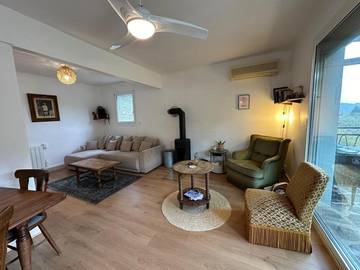 Gîte pour 4 personnes, avec jardin ainsi que terrasse et vue à Chamalières-sur-Loire