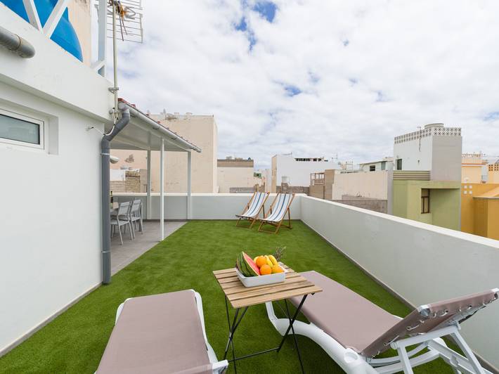 Ferienhaus für 2 Personen, mit Terrasse in Las Palmas