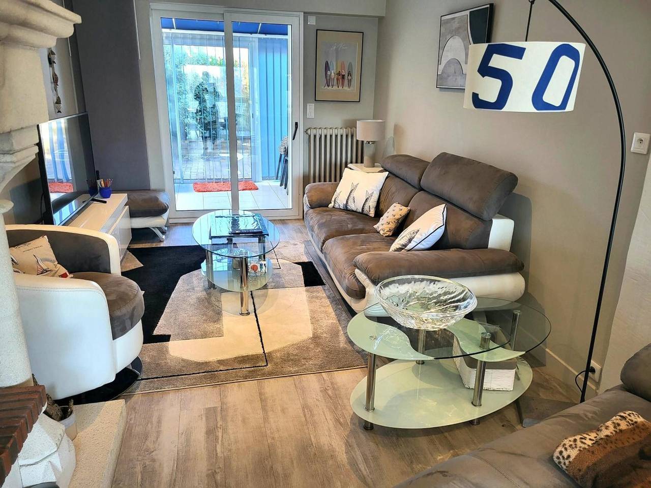 Villa 'Encantadora de Bord De Mer' con vistas al mar, terraza privada y Wi-Fi in Pirou, Coutances y alrededores