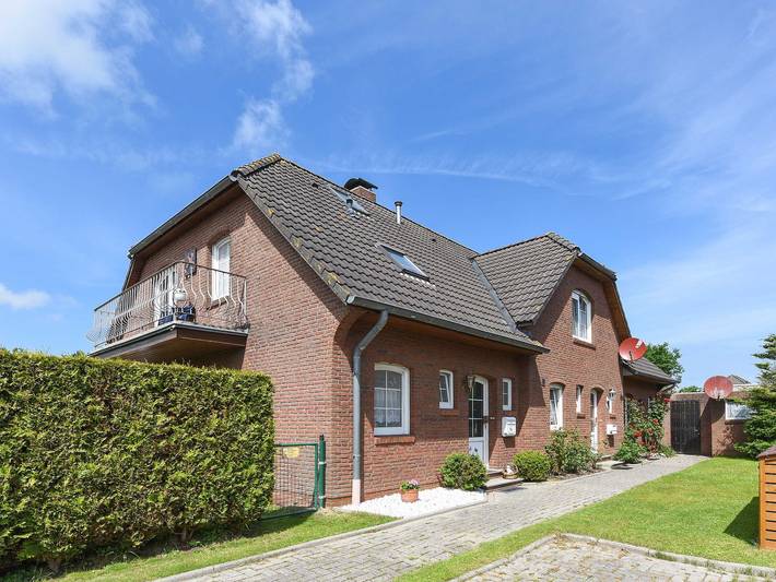 Ferienhaus für 8 Personen, mit Terrasse und Garten sowie Seeblick in Dornumergrode
