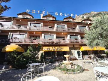 Hôtel pour 2 personnes, avec jardin et terrasse en Andorre