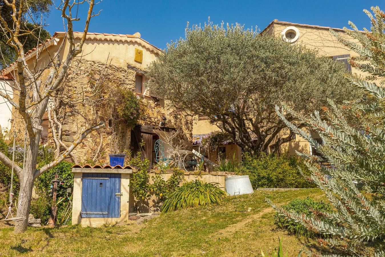 Ferienhaus „La Fenière“ mit Bergblick, privater Terrasse und Wlan in Collobrières, Mittelmeerküste (Frankreich)