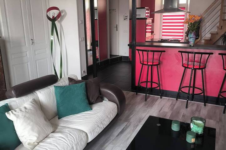 Maison de vacances pour 2 personnes, avec terrasse et jardin, animaux acceptés