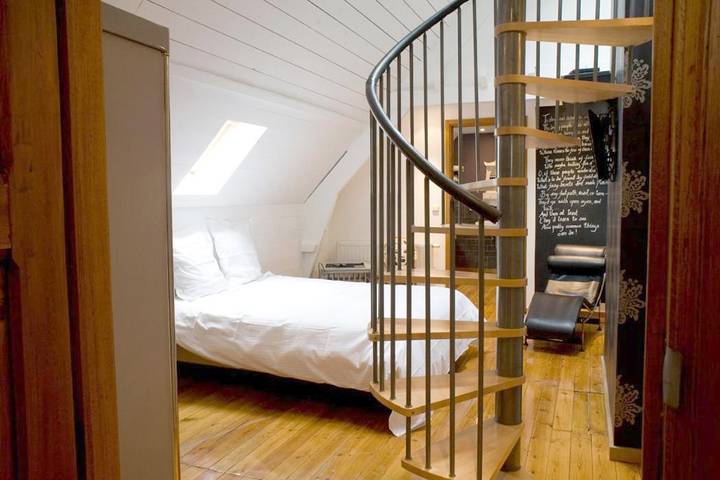 Chambre d’hôte pour 5 personnes, avec Terrasse ainsi que Jacuzzi et Jardin à Alveringem
