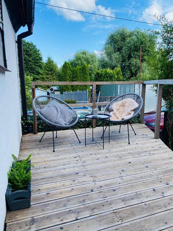 Apartament wakacyjny dla 4 osób, z taras i ogród, zwierzęta dozwolone w Mrągowo