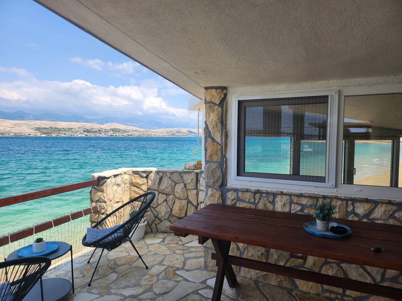 1-Zimmer-Haus am Strand Bucht Prnjica, Pag K-12620 in Kolan (Kroatische Adria), Pag