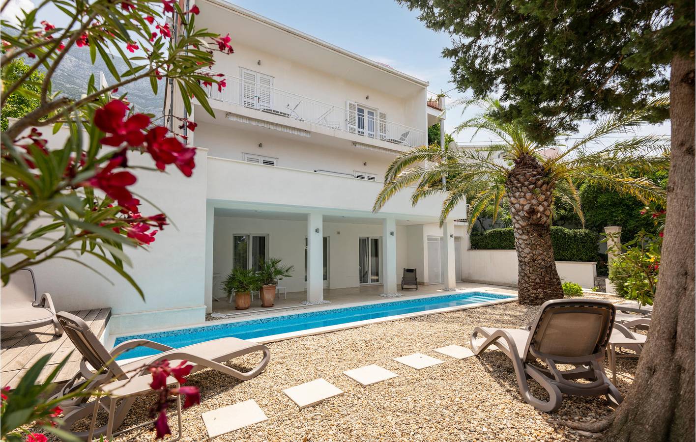 Ganze Ferienwohnung, Ferienwohnung für 6 Personen mit Terrasse in Makarska, Makarska Riviera