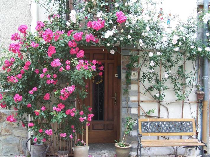 Location de vacances pour 4 personnes, avec Balcon ainsi que Terrasse et Vue à Vinça
