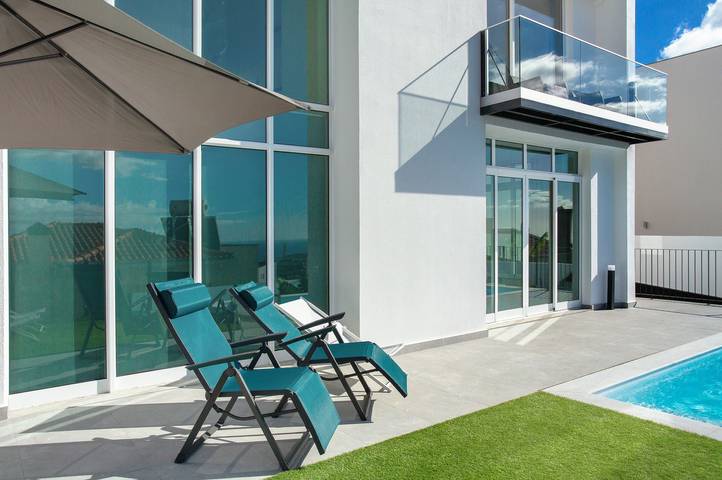 Ferienhaus für 6 Personen, mit Balkon und Garten in Funchal