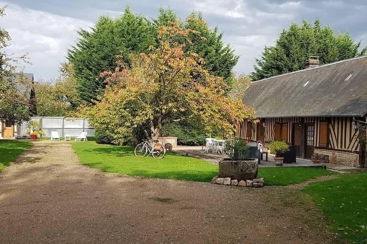 Gîte pour 8 personnes, avec jardin et terrasse à Saint-Pierre-de-Cormeilles