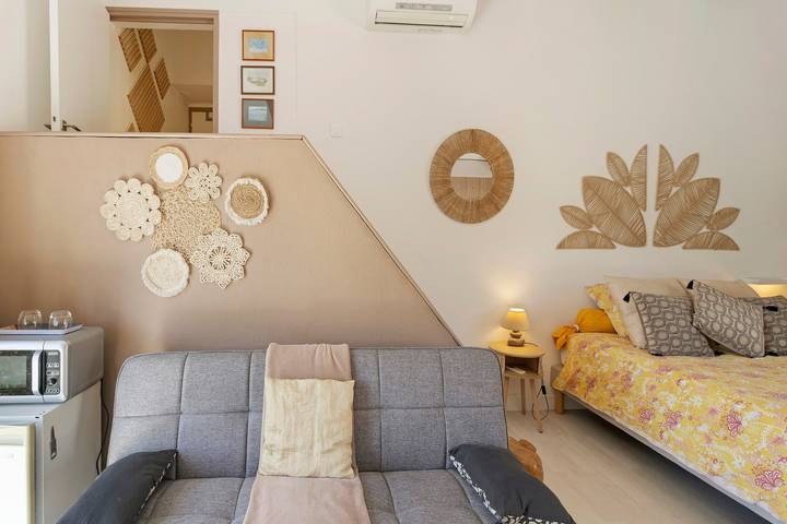 Chambre d’hôtes « Le Pape - Chambre » avec vue mer, Wi-Fi et climatisation in Grosseto-Prugna, Région d'Ajaccio