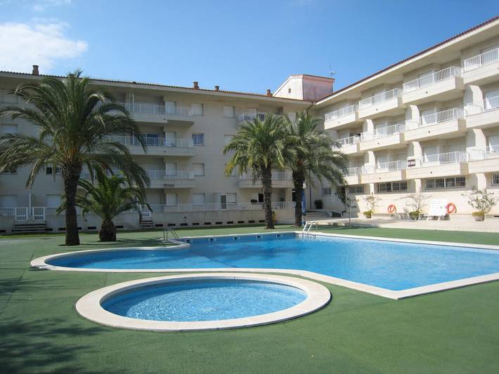 Vakantieappartement voor 4 personen, with tuin and zwembad as well as uitzicht, met huisdier in L'Estartit