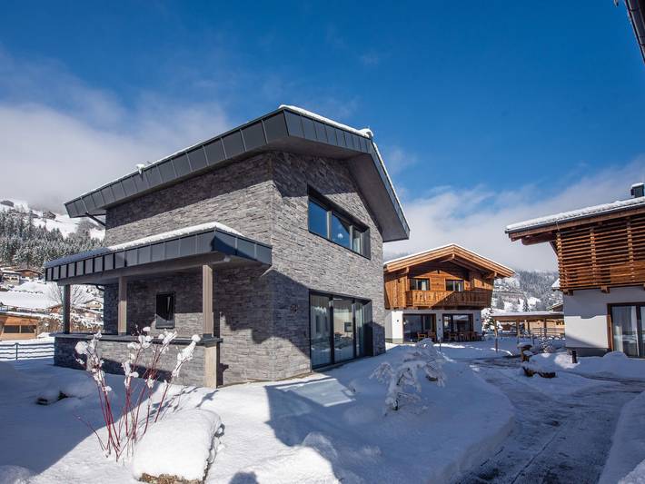 Chalet für 5 Personen, mit Terrasse und Sauna in Wald im Pinzgau