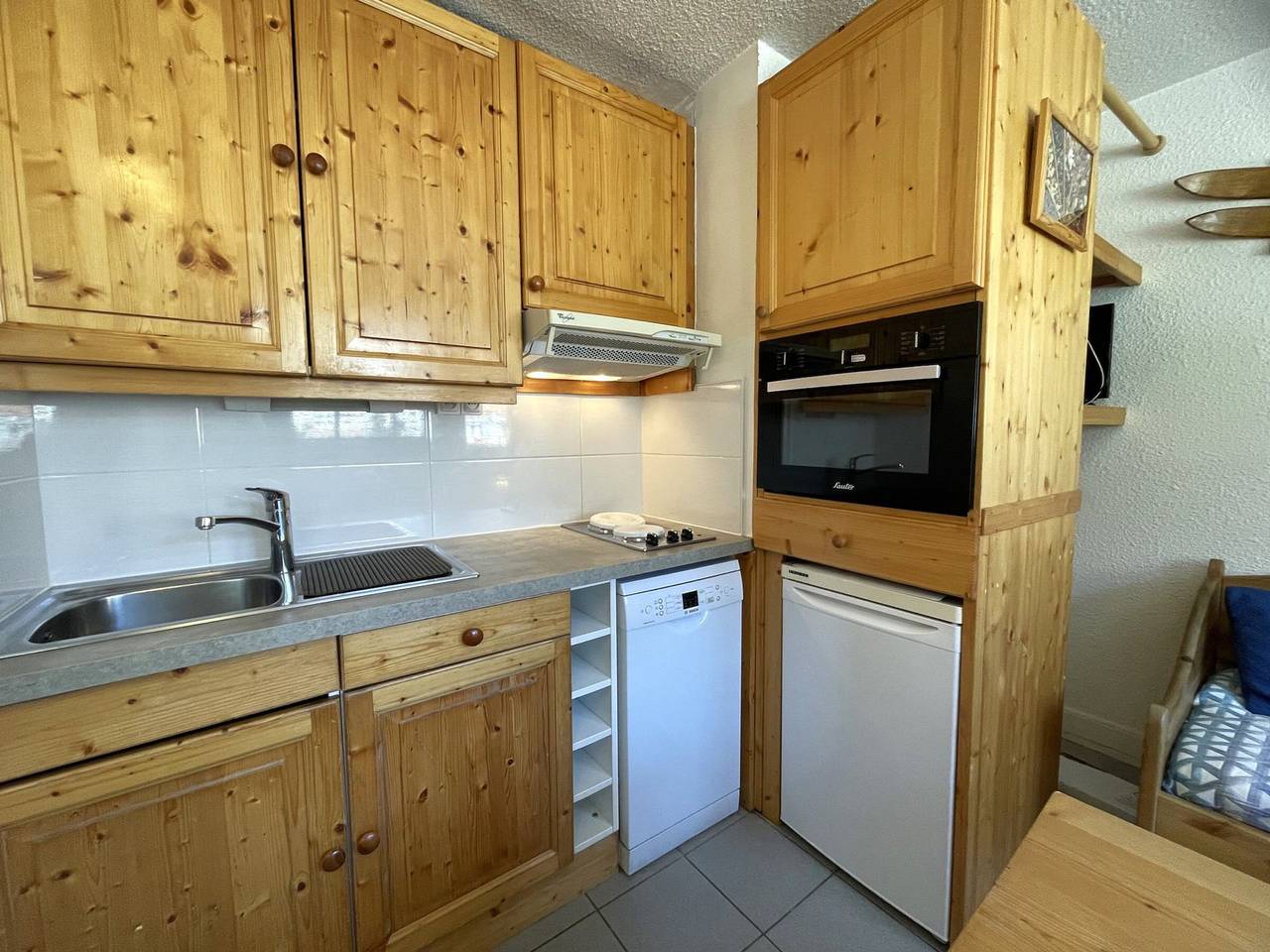 Ganze Wohnung, Klassische 2-Zimmer-Wohnung für 4 Personen in Les Menuires in Les Menuires, Saint-Martin-de-Belleville