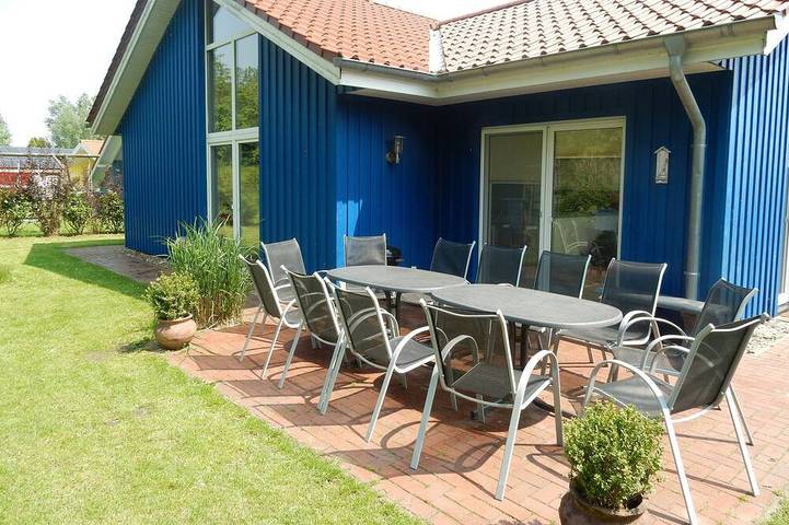 Luxus-Ferienhaus für 12 Personen, mit Terrasse und Garten in Otterndorf