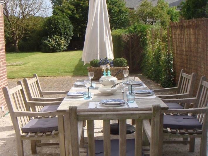 Ferienhaus für 5 Personen, mit Terrasse und Garten