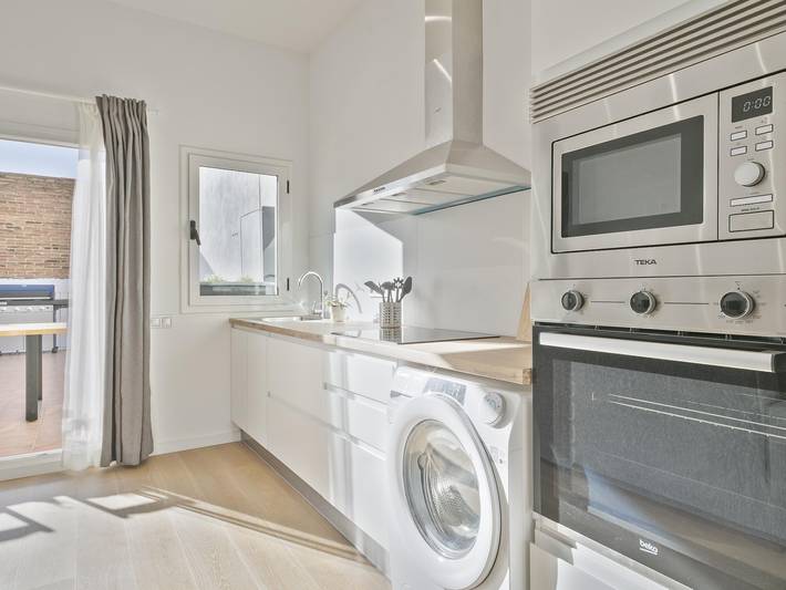 Ferienwohnung für 4 Personen, mit Terrasse in Badalona - 3