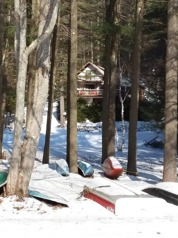 Möchten Sie Ski, Schneeschuh Oder Snowmobile? Tripp See Rückzug Reservieren! Geniessen! in Adirondack Mountains