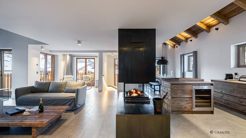 Gîte pour 10 personnes, avec sauna et balcon/terrasse