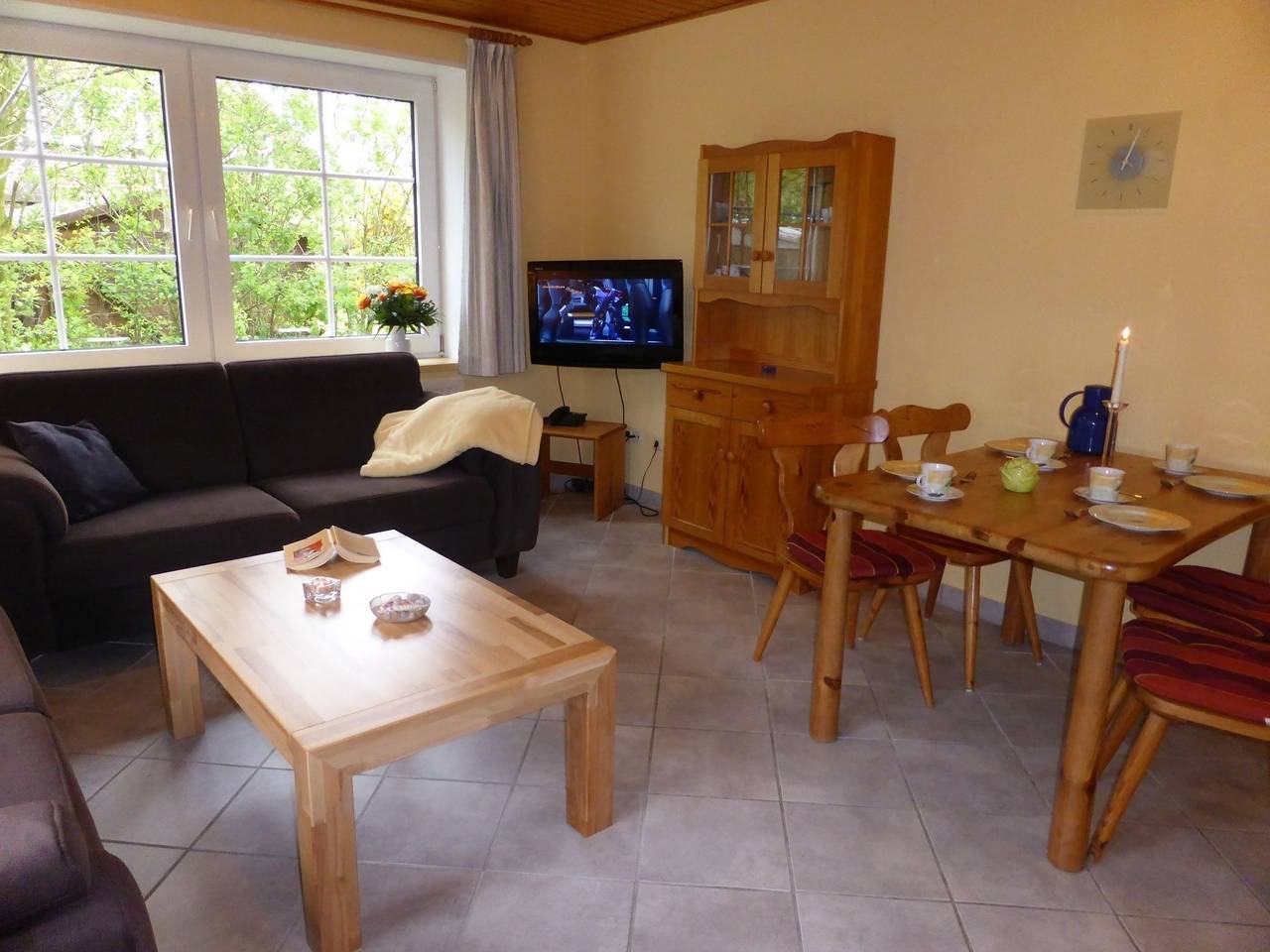 Ganze Ferienwohnung, "Ferienhof Rießen"  Weißes Haus Nr. 34 in Presen, Fehmarn