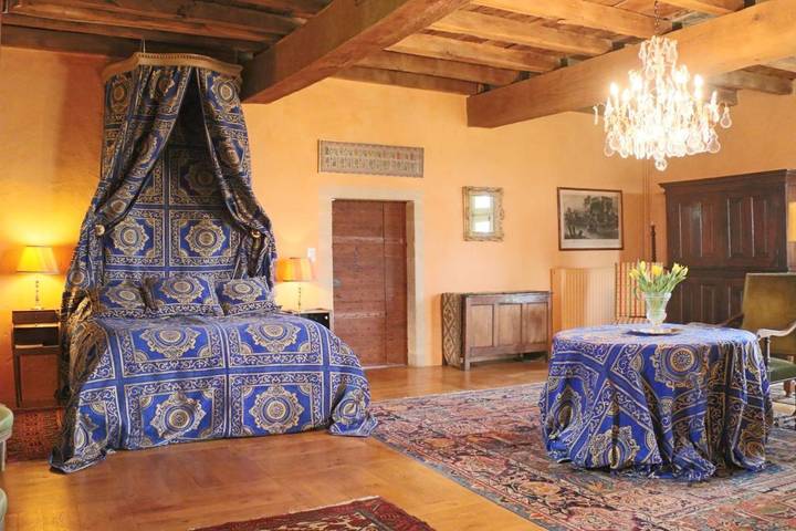Chambre d’hôte pour 2 personnes, avec Terrasse ainsi que Jardin et Vue