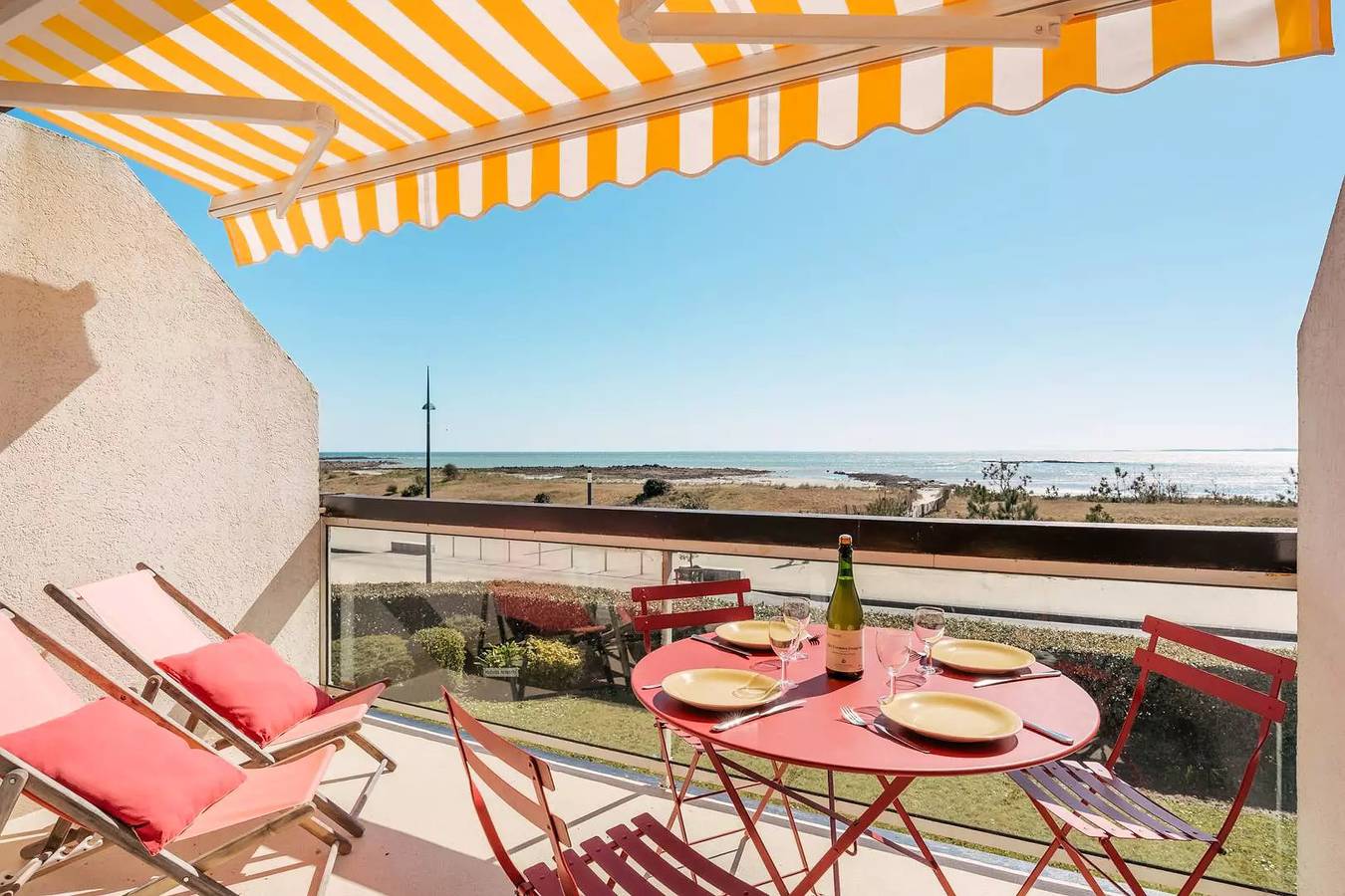 Ganzes Studio, Carnac - Kabinenstudio - 22m2 - Meerblick in Carnac Plage, Carnac