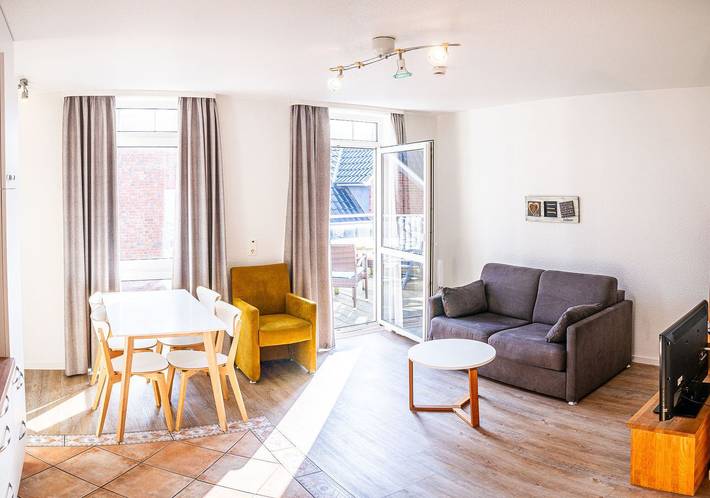 Ferienwohnung für 3 Personen, mit Balkon auf Norderney - 2